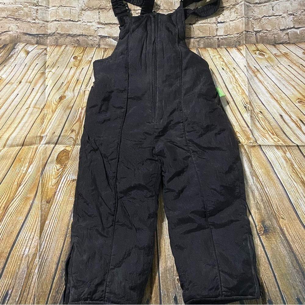 Vintage Seasame Street Toddler Unisex Black Nylon Swim Bibs Overalls